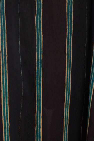 Franki Cotton Lawn Green & Black Jellaba