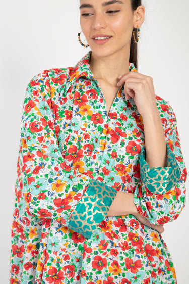 Mayssoun Cotton Floral Dress