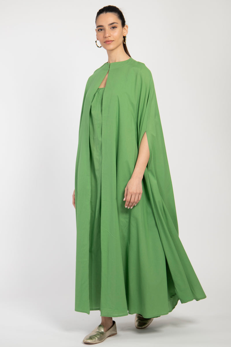 Sabah Fine Cotton Green Set
