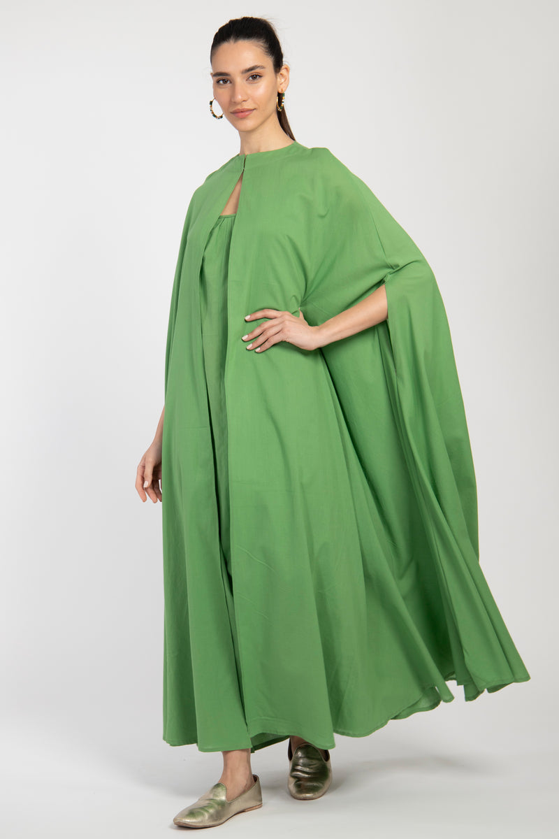 Sabah Fine Cotton Green Set
