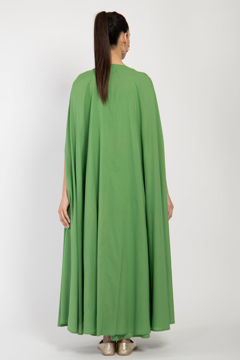 Sabah Fine Cotton Green Set