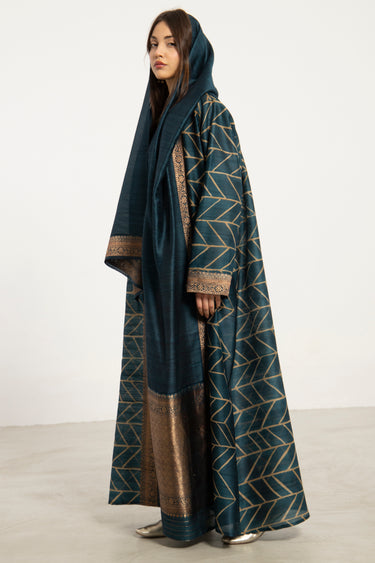 One-of-A-Kind Madhuri Silk Green Dress