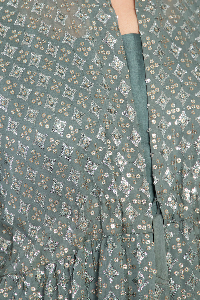 Rayan Embroidered Georgette Set