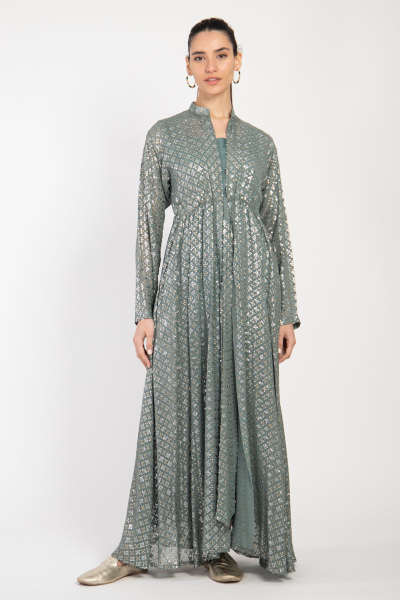 Rayan Embroidered Georgette Set