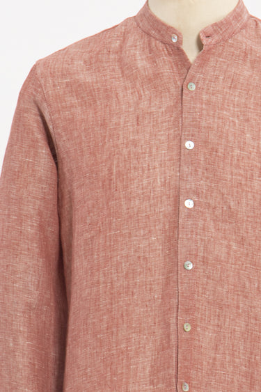Philippe Linen Dusty Rose Shirt