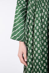 Wadad Cotton Green Dress