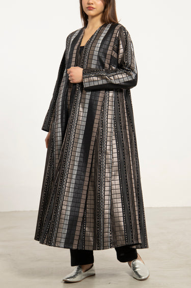 Malaki Cotton Silver Coat