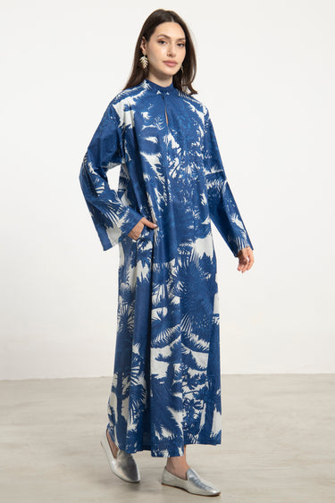 Habiba Cotton Botanical Jellaba