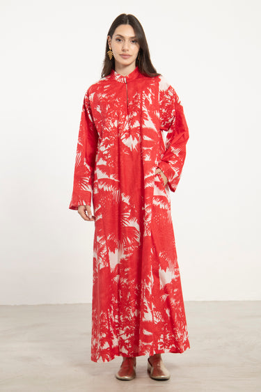 Habiba Cotton Botanical Jellaba