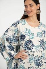 Rawda Cotton Dragon Kaftan