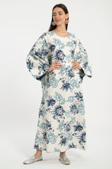 Rawda Cotton Dragon Kaftan