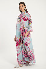 Dakka Cotton Embroidered Floral Jellaba