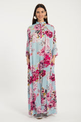 Dakka Cotton Embroidered Floral Jellaba