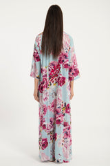 Dakka Cotton Embroidered Floral Jellaba