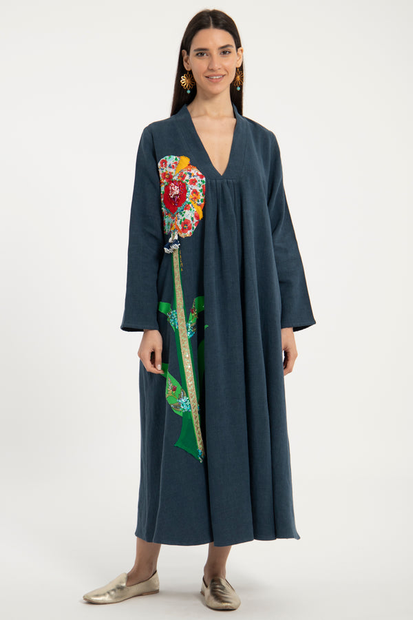One-Of-A-Kind Jamila Floral Dress