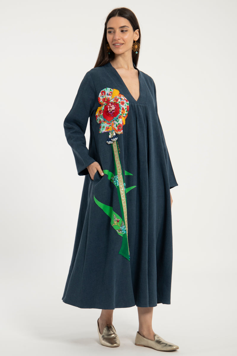 One-Of-A-Kind Jamila Floral Dress