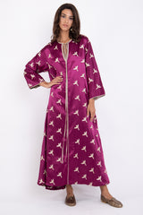 Youmna Silk Purple Dress
