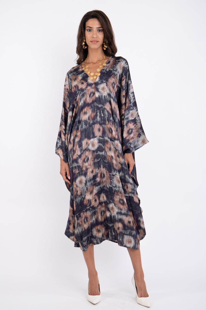 Cartage Silk Maroon Dress