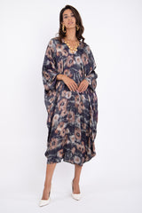 Cartage Silk Maroon Dress