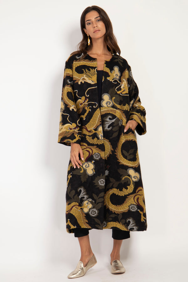 Lyana Wool Dragon Coat