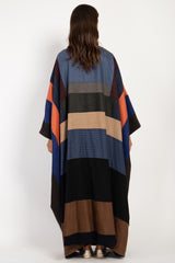 Loro Piana Cashmere & Wool Patchwork Abaya