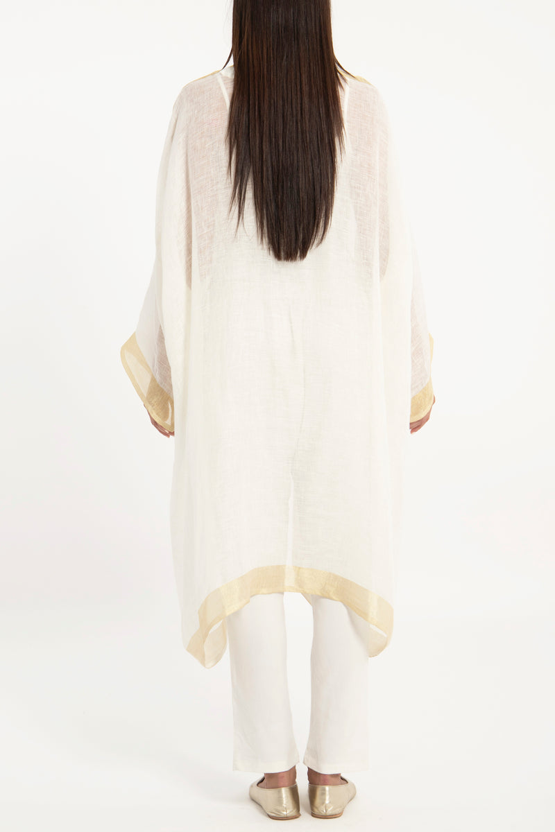 Orient 499 x Inaash Hand Stitched Gold Abaya