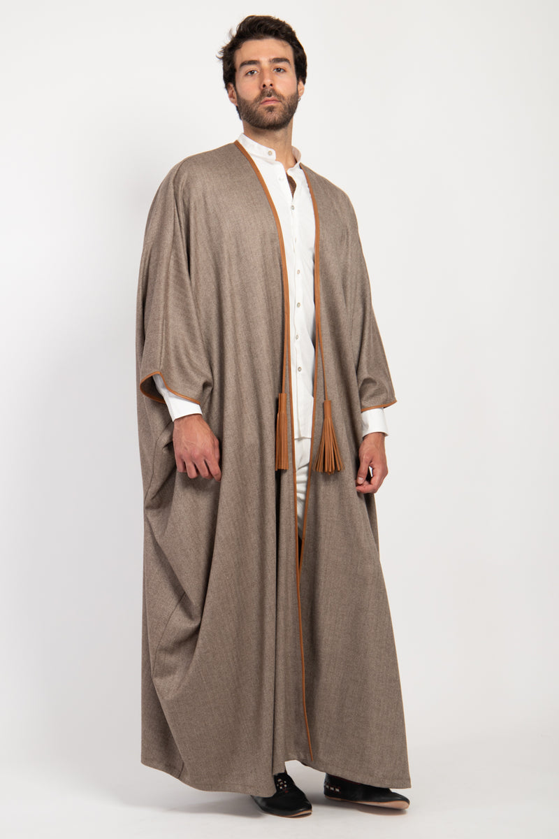 Loro Piana Cashmere Sepia Abaya