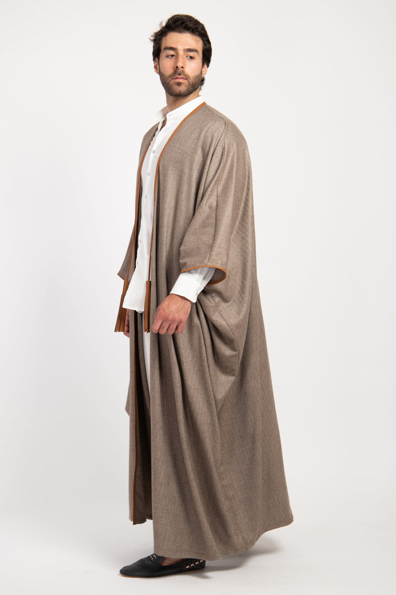 Loro Piana Cashmere Sepia Abaya