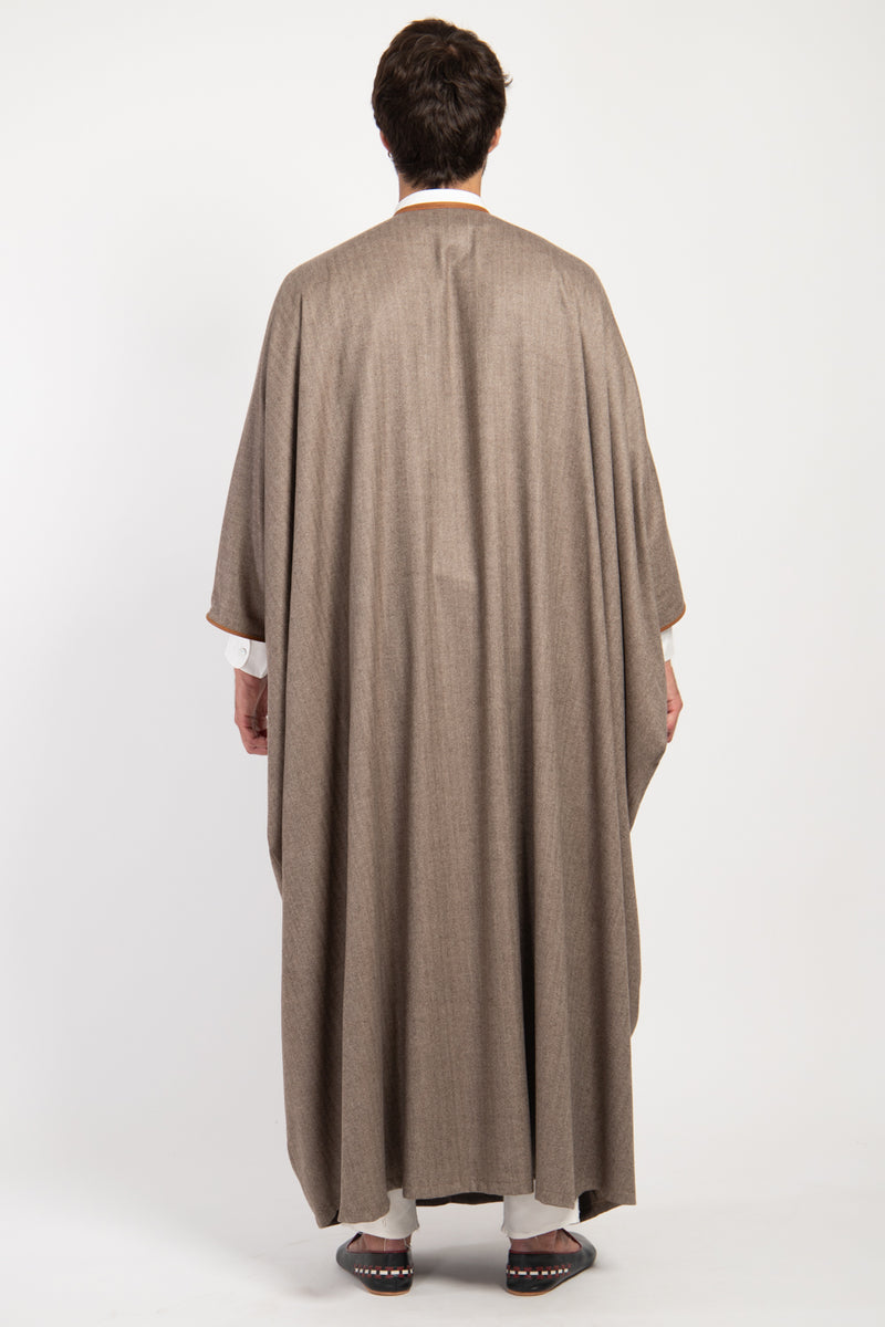 Loro Piana Cashmere Sepia Abaya