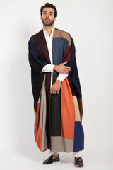 Loro Piana Wool & Cashmere Patchwork Abaya