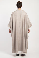 Loro Piana Alpaca Wool Beige Abaya