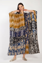 Tamouz Silk Ikat Kaftan