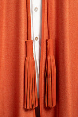 Loro Piana Wool & Cashmere Tangerine Abaya