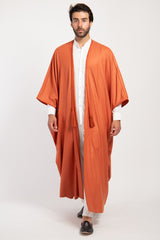 Loro Piana Wool & Cashmere Tangerine Abaya