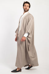 Loro Piana Cashmere Sand Abaya