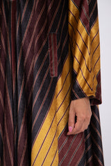 Remy Velvet Striped Dress