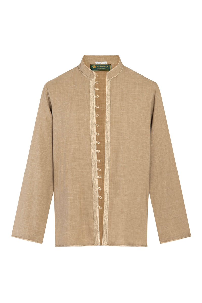 Frank Wool Beige Jacket