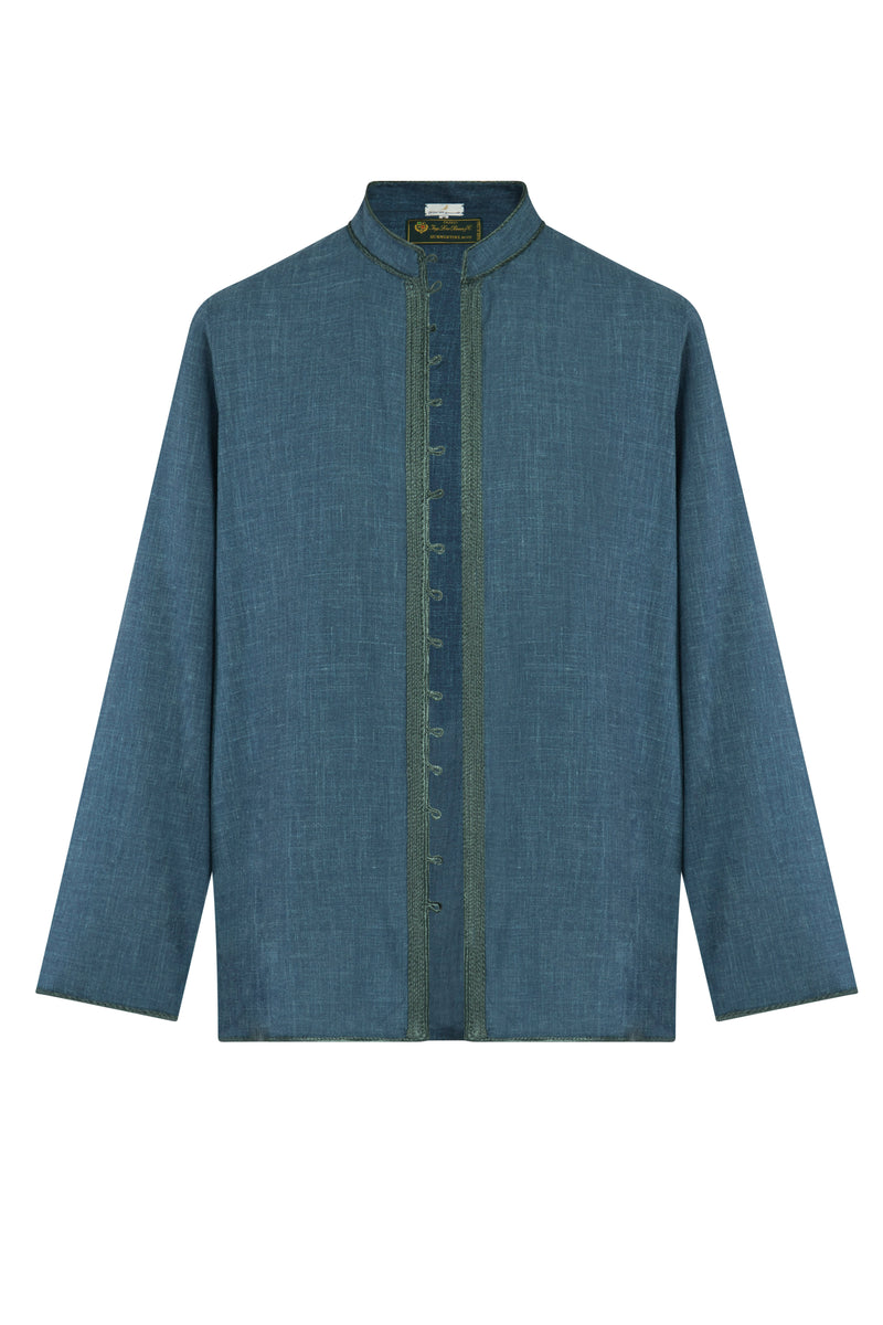 Frank Wool Aqua Jacket