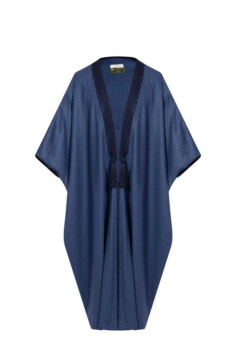 Wool Blue Jeans Abaya