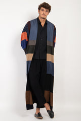 Loro Piana Cashmere & Wool Patchwork Abaya