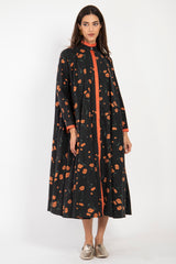 Marwa Fine Wool Anemone Dress