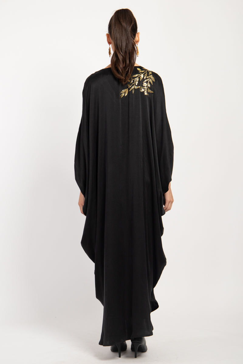 Darine Silk Black Tareq Gown