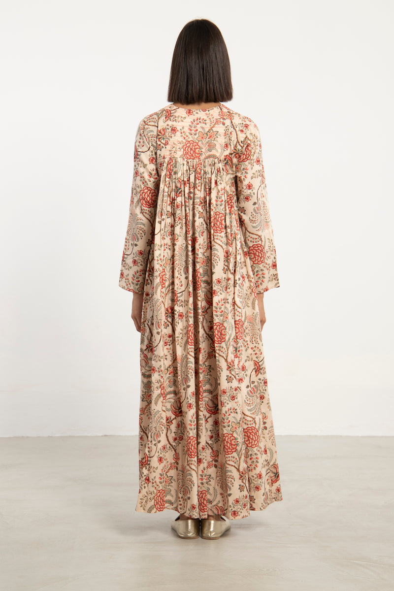 Farida Cotton Printed Dress
