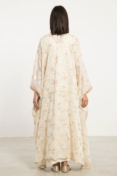 Marrakesh Silk Georgette Embroidered Abaya