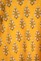 Nisrine Cotton Yellow Kaftan