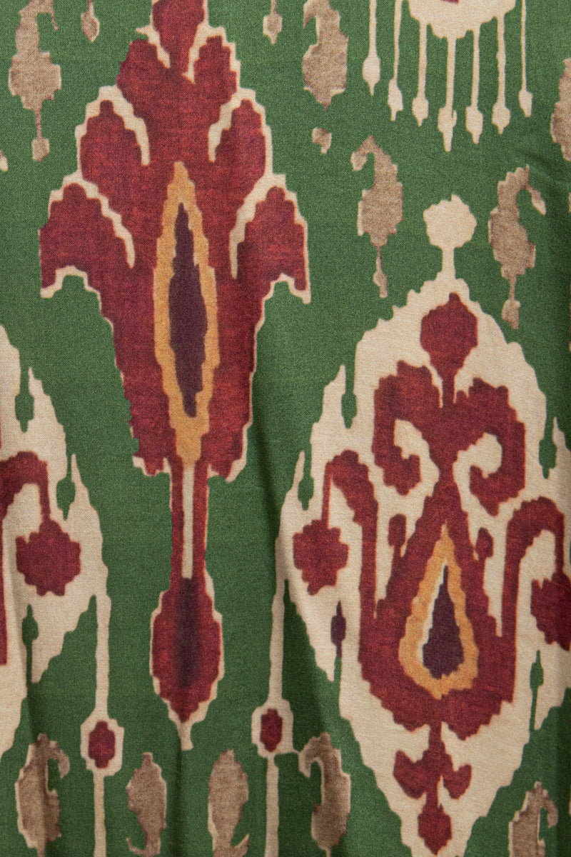 Ayyam Silk Ikat Dress