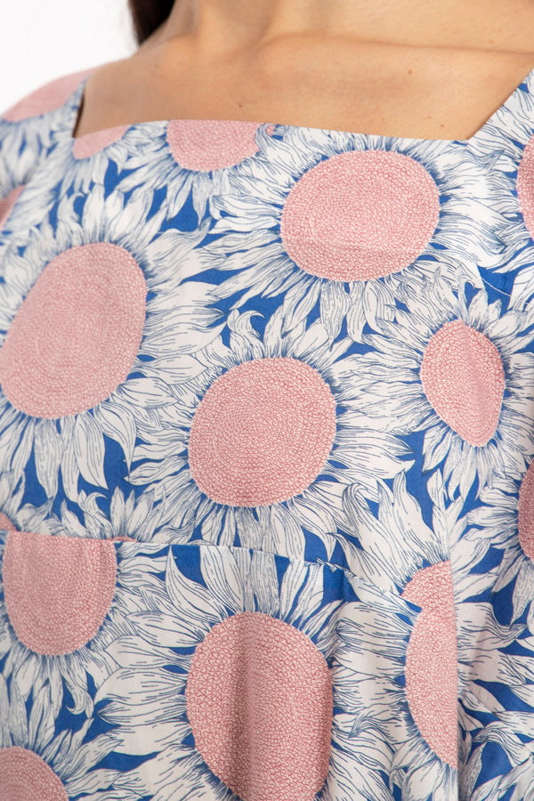 Jomaa Liberty Cotton Sunflowers Dress