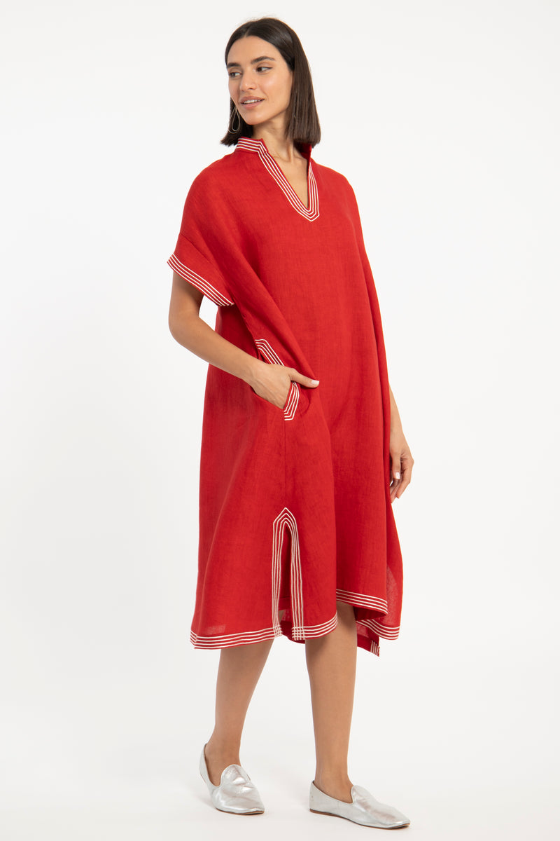 Palmira Linen Jellaba