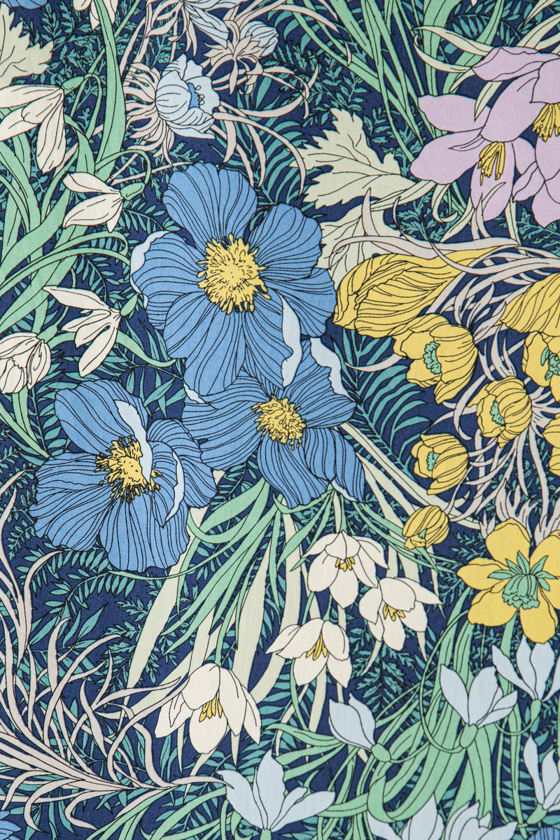 Tanen Floral Printed Cotton Dress