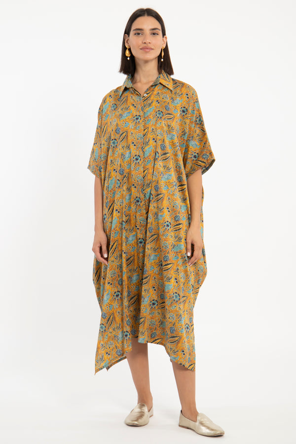 Edith Printed Cotton Jellaba
